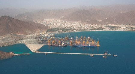 Puerto de Khor Fakkan, Sarja, Emiratos Árabes Unidos 1