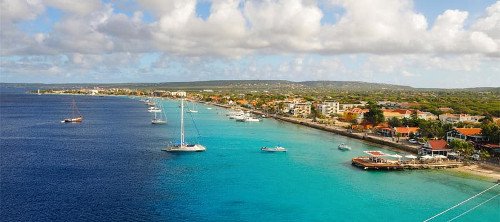 Puerto de Kralendijk, Bonaire, Caribe Neerlandés 1