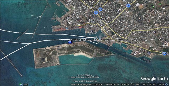 Puerto de la isla Ishigaki, Okinawa, Japón 2