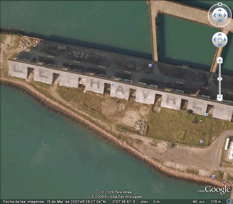Puerto de Le Havre, Francia - Mensajes al Espacio