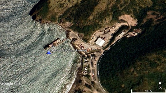 Puerto de Little Bay, isla de Montserrat-Antillas Británicas 2