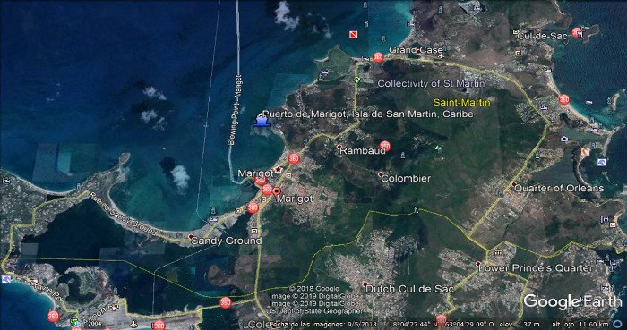 Puerto de Marigot, Isla de San Martin, Caribe 🗺️ Foro América del Sur y Centroamérica 2