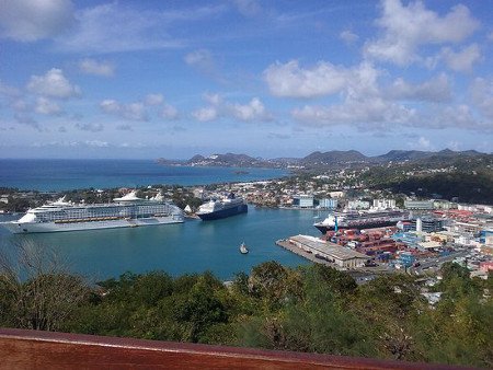 Puerto de Marigot, Isla de San Martin, Caribe 1