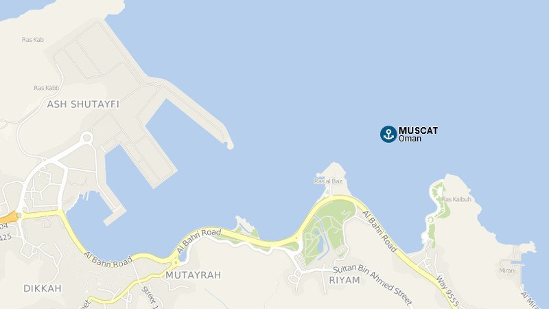 Puerto de Muscate, Omán 0