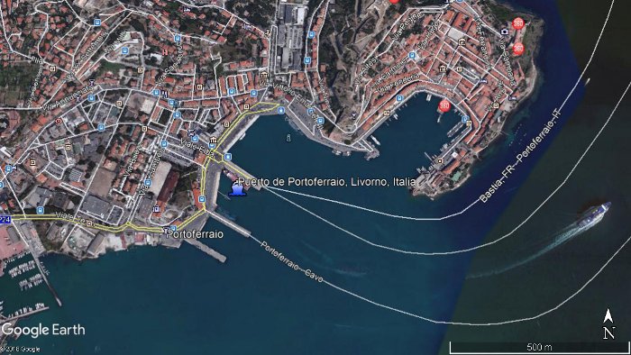 Puerto de Portoferraio, Livorno, Italia 2