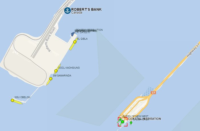 Puerto de Roberts Bank, Delta, Canada 0