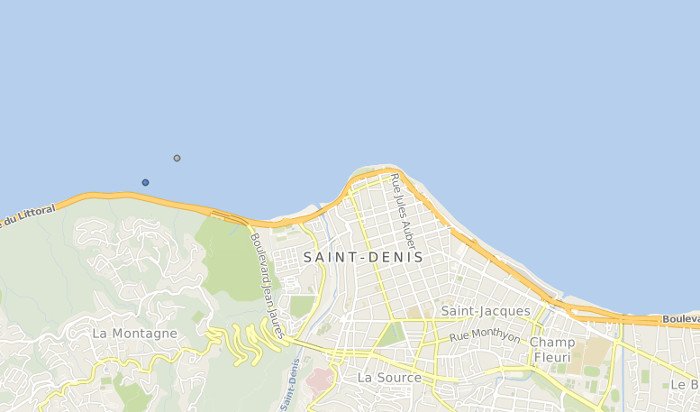 Puerto de Saint Denis, isla La Réunion 0