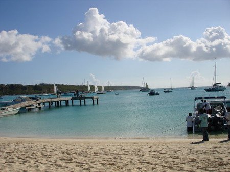 Puerto de Sandy Ground, isla Anguila 1