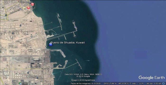 Puerto de Shuaiba, Kuwait 🗺️ Foro Asia 2