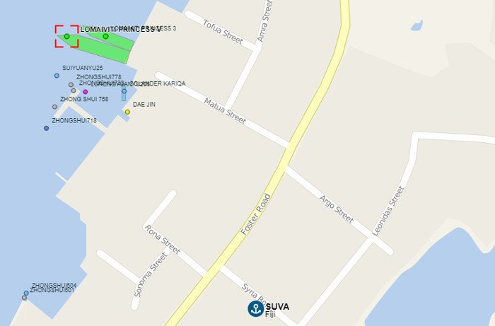 Puerto de Suva, Isla de Fiyi 0
