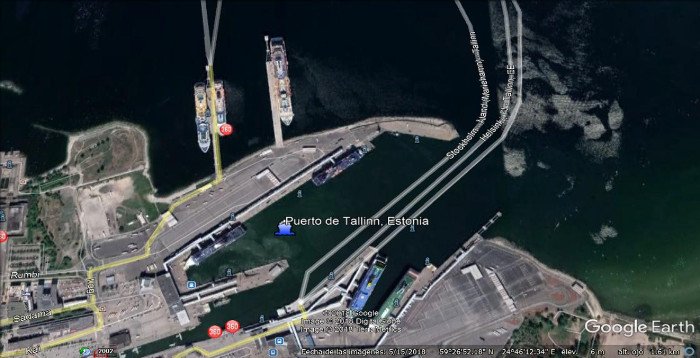 Puerto de Tallinn, Estonia 🗺️ Foro Europa 2