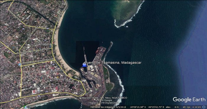 Puerto de Toamasina, Madagascar 🗺️ Foro África 2