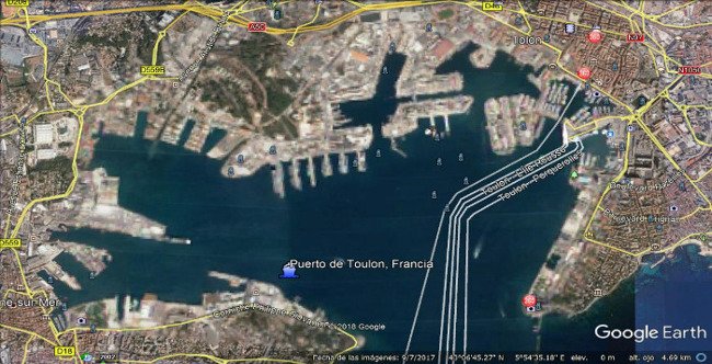 Puerto de Toulon, Francia 2