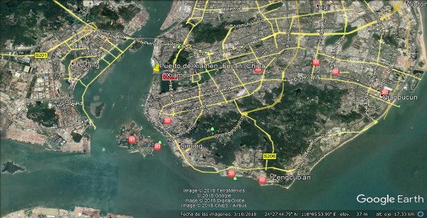 Puerto de Xiamen, Fujian, China 🗺️ Foro China, el Tíbet y Taiwán 2