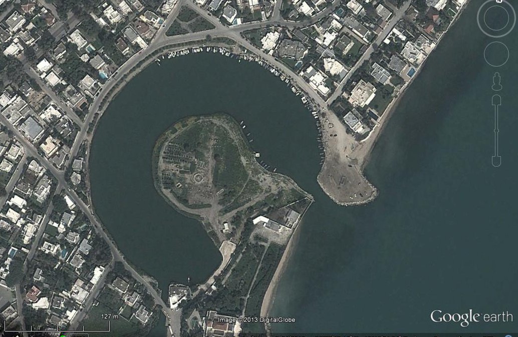 Famoso puerto de la antiguedad - Recinto Militar 🗺️ Foro General de Google Earth