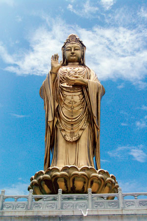 Templo a Kwan Yin, en la isla de PutuoShan, China 🗺️ Foro China, el Tíbet y Taiwán 1