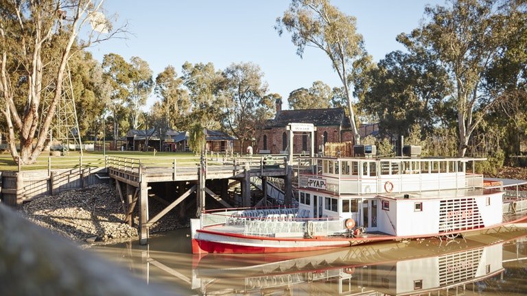 Pyap, barco de paletas, Australia 0