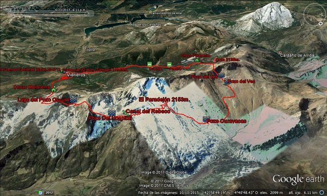 detalle del recorrido con google earth - Vueltíviri Lagos Fuentes Carrionas.(Este) 23/6/17 🗺️ Foro Ficheros KMZ, KML y Rutas