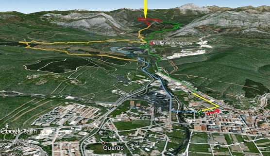 Recorrido en Goole Earth. - MTB. Alto Las Camperonas. 3/11/13 🗺️ Foro Ficheros KMZ, KML y Rutas