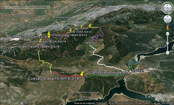 Montaña Palentina, Camporredondo, Cueto Palomo, Pico Rincada, Valsurbio, Camporredondo