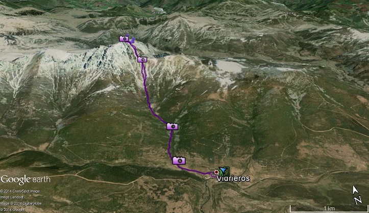 Detalle del recorrido. - Curavacas: Callejo Grande y corredor alternativo -Senderismo 🗺️ Foro Ficheros KMZ, KML y Rutas