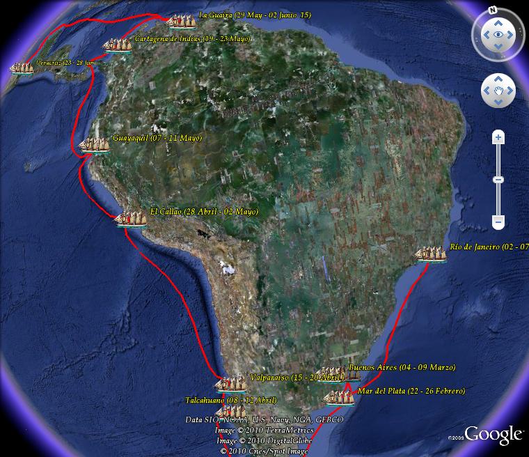 Encuentro y Regata Bicentenario de Grandes Veleros 🗺️ Foro Noticias de actualidad y geolocalización