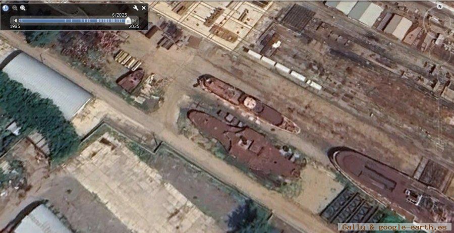 Remolcador de Ruedas de Paleta Druzhina, Rusia 1