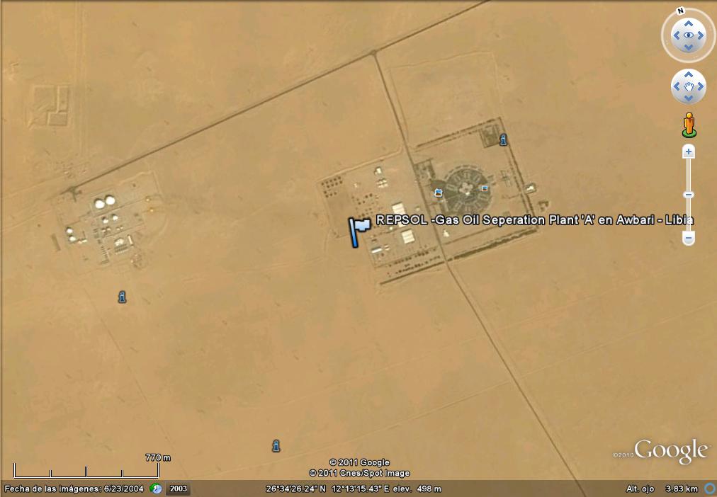 Refineria de Petroleo de Repsol en Libia 1