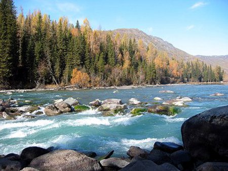 Mundo de Escarcha en Kanas de Xinjiang, China 2