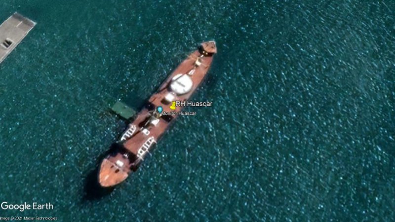 RH Huáscar - Chile 1 - Steam Yacht Ena - Australia 🗺️ Foro General de Google Earth