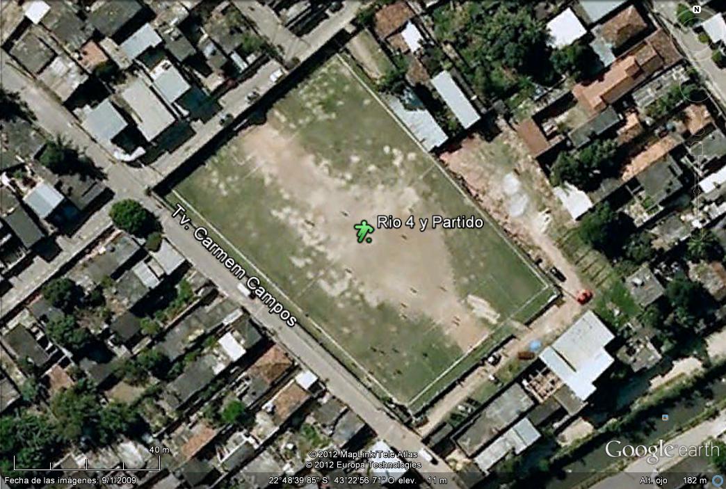 Campo de futbol trapezoidal - Rio de Janeiro, Brasil 1