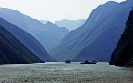 Rio Yangtsé, Qinghai, China 0