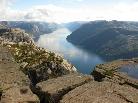 Risco Preikestolen, Forsand, Noruega 1