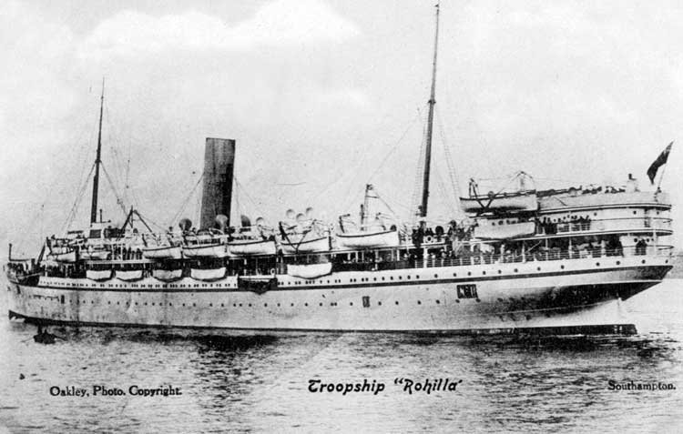 Barco hospital SS ROHILLA - Whitby 2