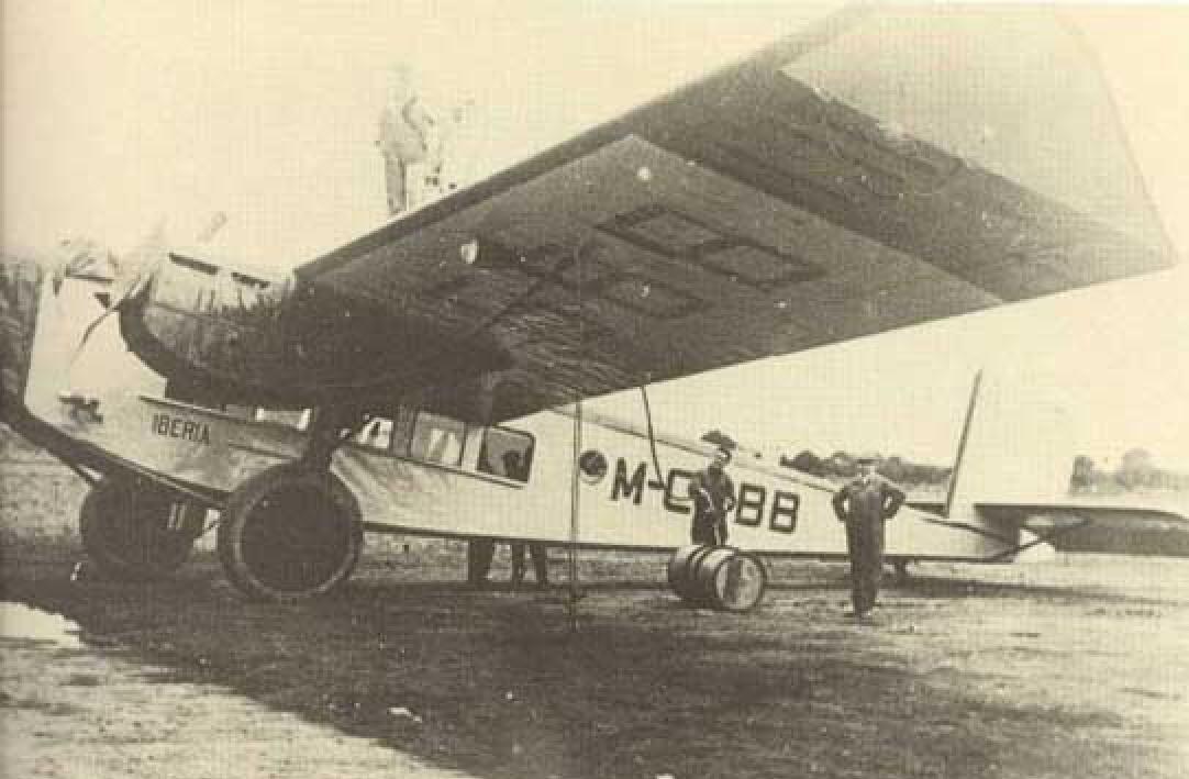 rohrbach roland, el primer avión de iberia en 1928.jpg