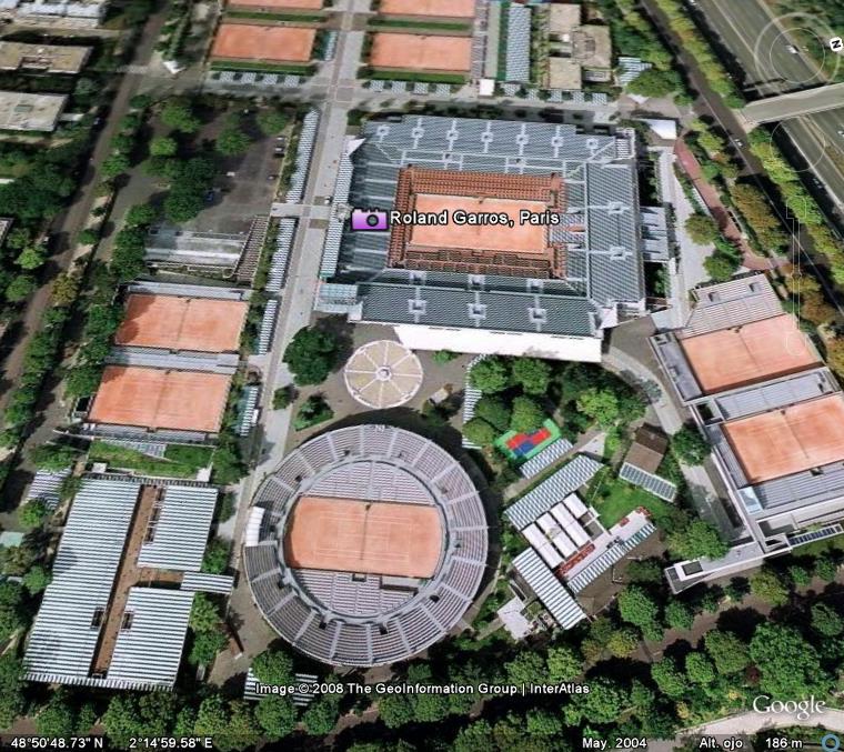 Pistas de Tenis de Roland Garros - Paris