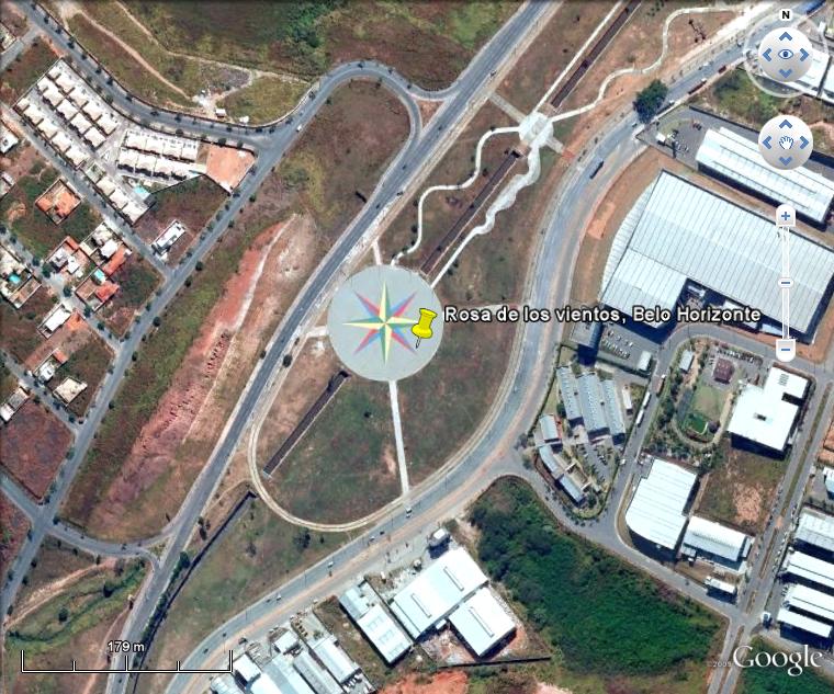 Lugares Con  Rosa de los Vientos  visibles 🗺️ Foro General de Google Earth 1