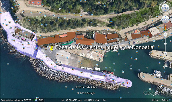 Rosa de los vientos Saint-Trojan-les-Bains - Isla de Oleron 🗺️ Foro General de Google Earth 1