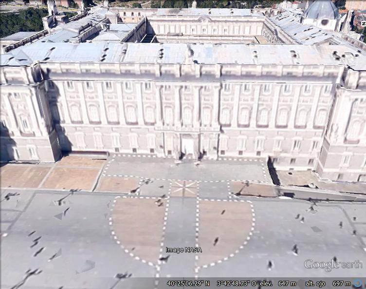 Rosa de Los Vientos, Palacio Real, Madrid 1 - Aeropuerto Internacional de Guadalajara Jalisco, México 🗺️ Foro General de Google Earth