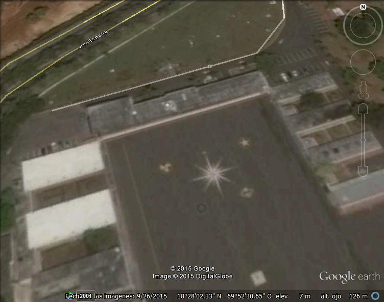 Rosa de los vientos en Santo Domingo 1 - Praça do Pontal Recreio dos Bandeirantes, Río de Janeiro 🗺️ Foro General de Google Earth