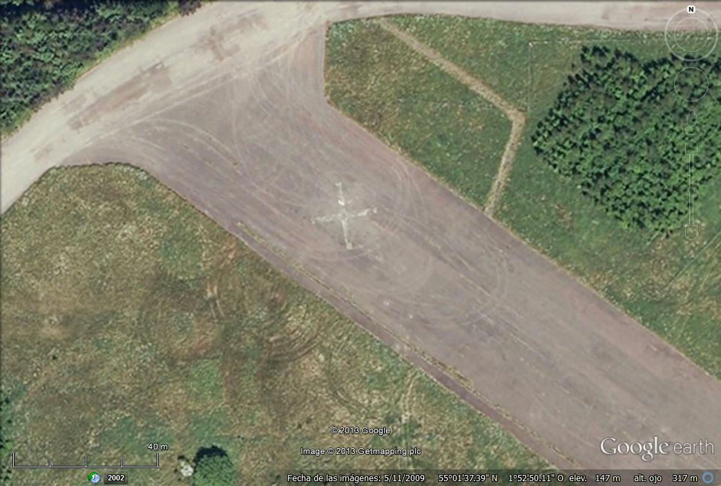 Rosa Ouston - Antigua base de la RAF 1 - Rosa de los vientos Saint-Trojan-les-Bains - Isla de Oleron 🗺️ Foro General de Google Earth