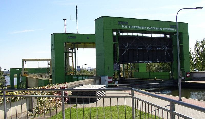 Elevador de barcos Rothensee, Magdeburgo (Alemania) 0