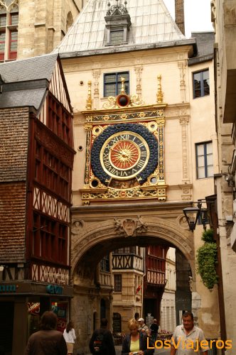 Reloj Gros-Horloge - Rouen - Rouen - Ruan, Francia 🗺️ Foro Europa