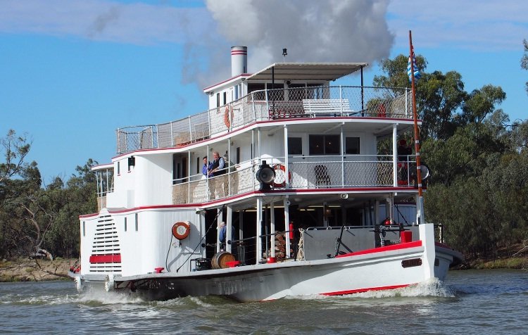 Ruby, Paddle Steamer -Australia 1