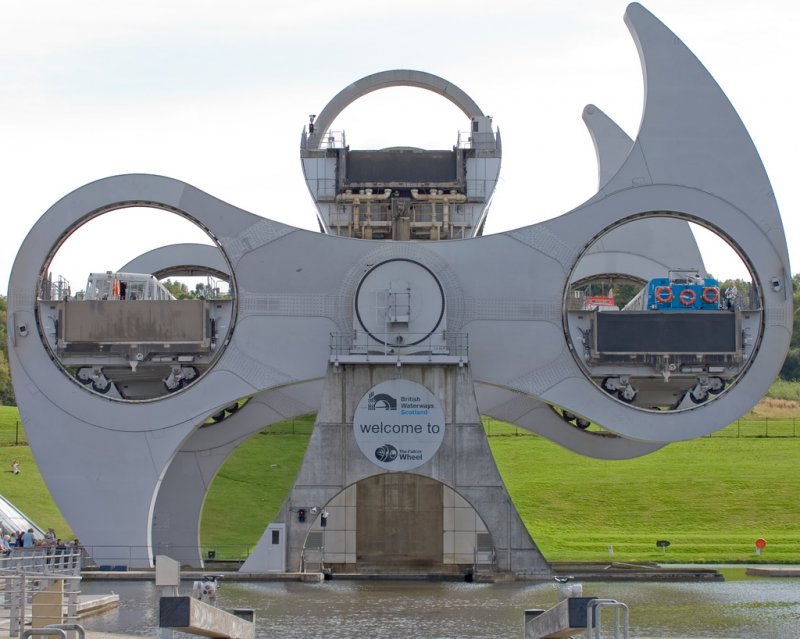 Elevador de barcos Rueda de Falkirk o Falkirk Wheel -Escocia 2 - Kirkfield Lift Lock, Ontario (Canadá) 🗺️ Foro de Ingenieria