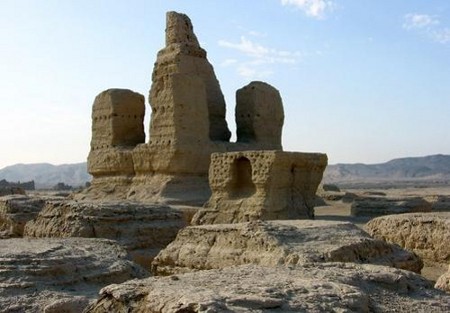 Ruinas de Jiaohe, Turpan, Xinjiang, China 0