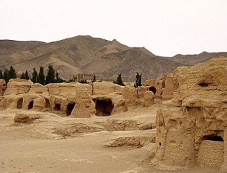 Ruinas de Jiaohe, Turpan, Xinjiang, China 2