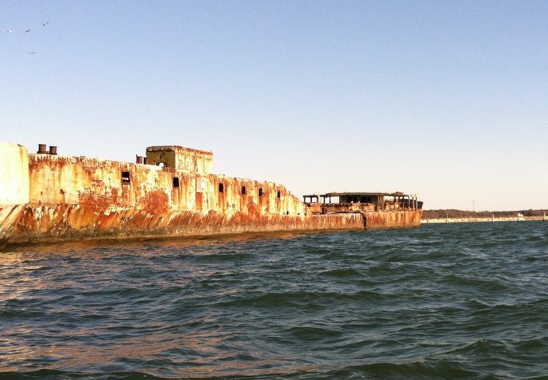 SS Robert Whitman Lesley 1 - El Rompeolas de Kiptopeke, Bahía de Chesapeake, USA 🗺️ Foro General de Google Earth