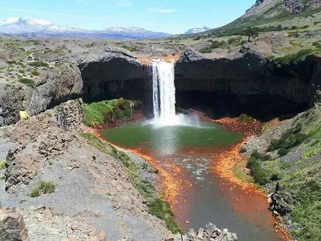 Salto del Agrio, Rio Agrio, Neuquén, Argentina 1