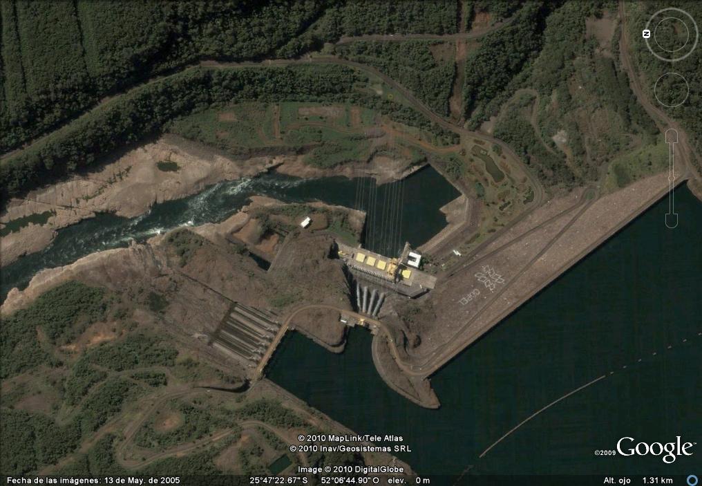 Represa de Salto Segredo 1 - Complejo hidroeléctrica YACYRETÁ-APIPÉ 🗺️ Foro de Ingenieria
